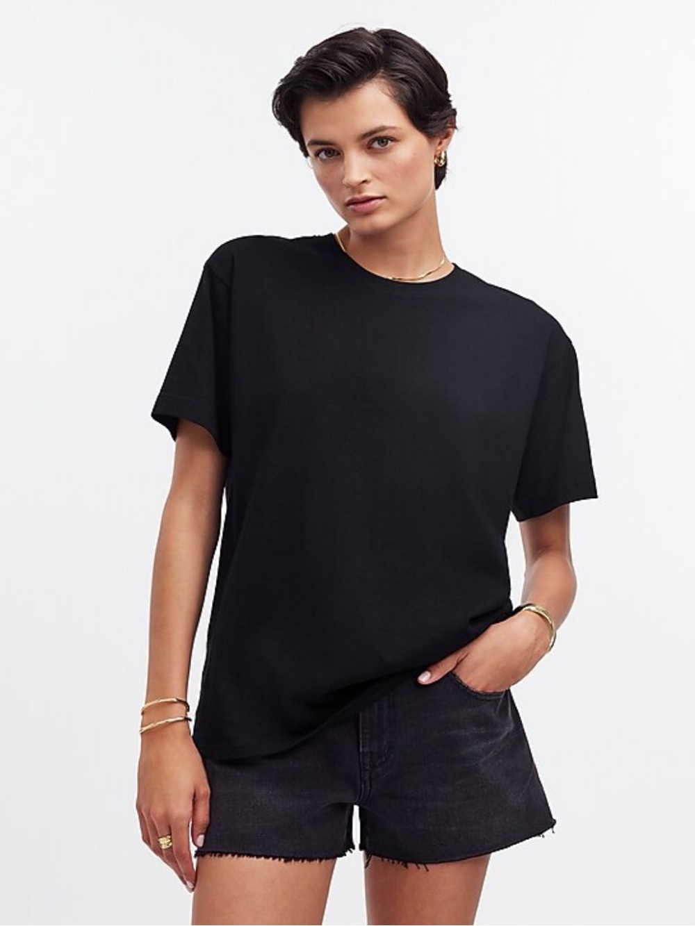Madewell Top XS Perfect Black